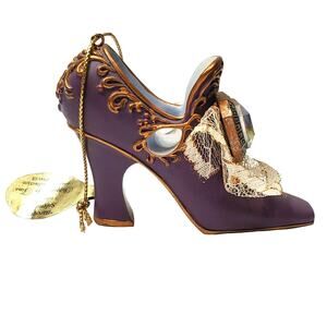 Baroque Splendor Ashton Drake Stepping in Time Heirloom Ornaments Christmas
